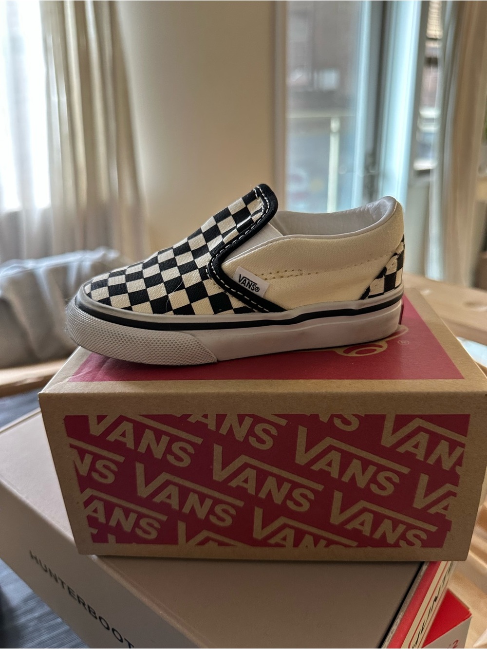 Vans Checkerboard Slip-On Shoe - 6C